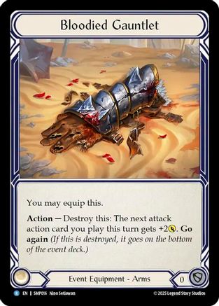 Bloodied Gauntlet (SMP016) [Smash Palace] - Deck Out Gaming