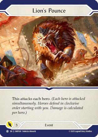 Lion's Pounce (SMP028) [Smash Palace] - Deck Out Gaming