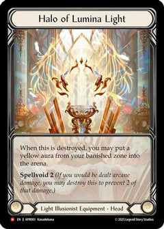 Halo of Lumina Light (APR003) [Armory Deck: Legends Prism] Cold Foil - Deck Out Gaming
