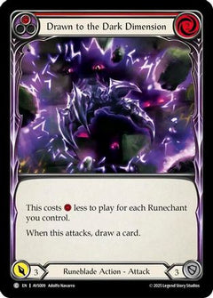 Drawn to the Dark Dimension (Red) (AVS009) [Armory Deck: Legends Viserai] - Deck Out Gaming