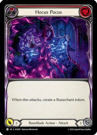Hocus Pocus (Red) (AVS010) [Armory Deck: Legends Viserai] - Deck Out Gaming