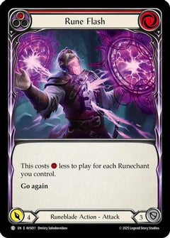 Rune Flash (Red) (AVS011) [Armory Deck: Legends Viserai] - Deck Out Gaming