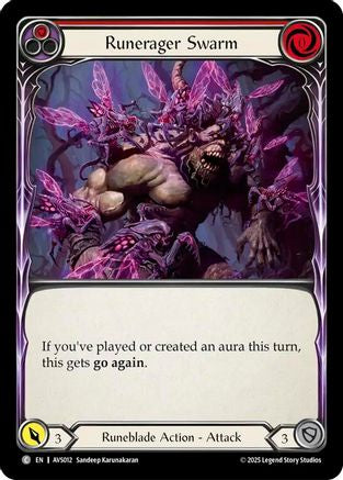 Runerager Swarm (Red) (AVS012) [Armory Deck: Legends Viserai] - Deck Out Gaming
