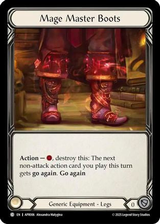 Mage Master Boots (APR006) [Armory Deck: Legends Prism] - Deck Out Gaming