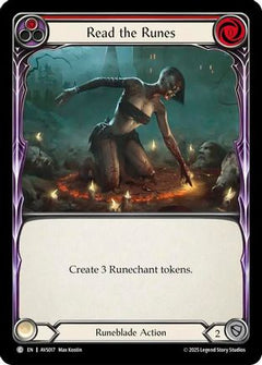 Read the Runes (Red) (AVS017) [Armory Deck: Legends Viserai] - Deck Out Gaming