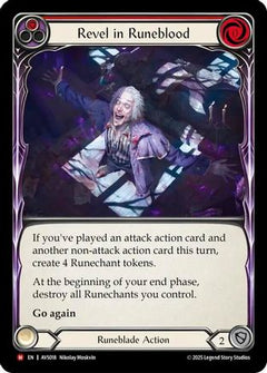 Revel in Runeblood (Red) (AVS018) [Armory Deck: Legends Viserai] - Deck Out Gaming