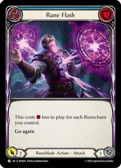 Rune Flash (Blue) (AVS024) [Armory Deck: Legends Viserai] - Deck Out Gaming