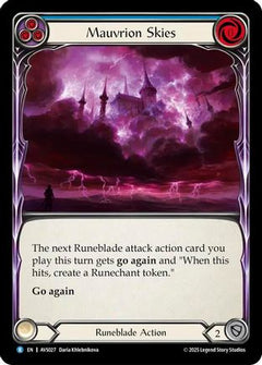 Mauvrion Skies (Blue) (AVS027) [Armory Deck: Legends Viserai] - Deck Out Gaming
