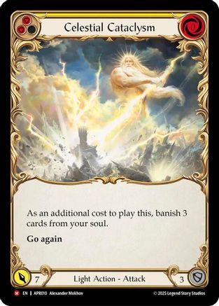 Celestial Cataclysm (APR010) [Armory Deck: Legends Prism] - Deck Out Gaming