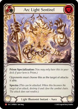 Arc Light Sentinel (APR016) [Armory Deck: Legends Prism] - Deck Out Gaming