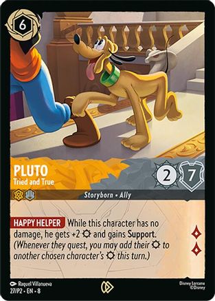 Pluto - Tried and True (27) [Disney Lorcana Promo Cards] Cold Foil - Deck Out Gaming