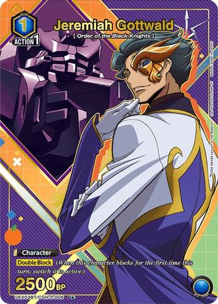 Jeremiah Gottwald (U*) (UEX03BT/CGH-2-006) [UEX03BT: CODE GEASS: Lelouch of the Rebellion Vol.2] Foil - Deck Out Gaming
