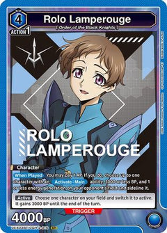 Rolo Lamperouge (016) (UEX03BT/CGH-2-016) [UEX03BT: CODE GEASS: Lelouch of the Rebellion Vol.2] Foil - Deck Out Gaming