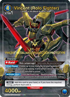 Vincent (Rolo Fighter) (SR*) (UEX03BT/CGH-2-026) [UEX03BT: CODE GEASS: Lelouch of the Rebellion Vol.2] Foil - Deck Out Gaming