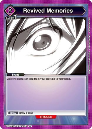 Revived Memories (UEX03BT/CGH-2-049) [UEX03BT: CODE GEASS: Lelouch of the Rebellion Vol.2] - Deck Out Gaming