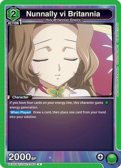 Nunnally vi Britannia (UEX03BT/CGH-2-052) [UEX03BT: CODE GEASS: Lelouch of the Rebellion Vol.2] Foil - Deck Out Gaming