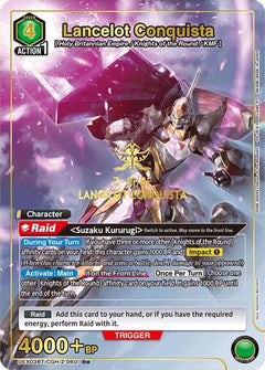 Lancelot Conquista (R*) (UEX03BT/CGH-2-060) [UEX03BT: CODE GEASS: Lelouch of the Rebellion Vol.2] Foil - Deck Out Gaming