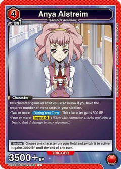 Anya Alstreim (063) (UEX03BT/CGH-2-063) [UEX03BT: CODE GEASS: Lelouch of the Rebellion Vol.2] - Deck Out Gaming