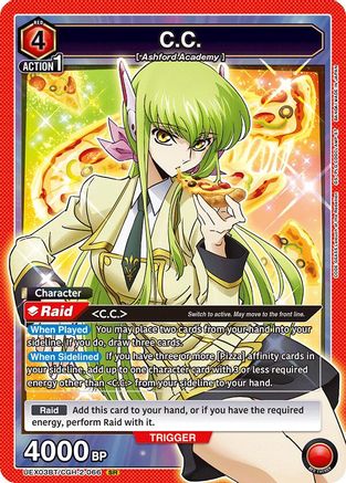 C.C. (066) (UEX03BT/CGH-2-066) [UEX03BT: CODE GEASS: Lelouch of the Rebellion Vol.2] Foil - Deck Out Gaming