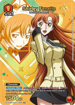 Shirley Fenette (U*) (UEX03BT/CGH-2-069) [UEX03BT: CODE GEASS: Lelouch of the Rebellion Vol.2] Foil - Deck Out Gaming