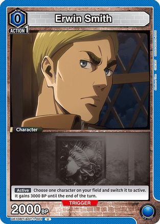 Erwin Smith (001) (UE10BT/AOT-1-001) [UE10BT: Attack on Titan] - Deck Out Gaming