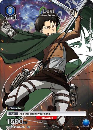 Levi (007) (C*) (UE10BT/AOT-1-007) [UE10BT: Attack on Titan] Foil - Deck Out Gaming
