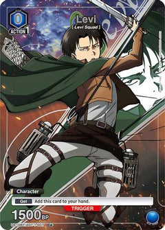 Levi (007) (C*) (UE10BT/AOT-1-007) [UE10BT: Attack on Titan] Foil - Deck Out Gaming