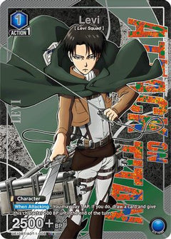 Levi (008) (U*) (UE10BT/AOT-1-008) [UE10BT: Attack on Titan] Foil - Deck Out Gaming