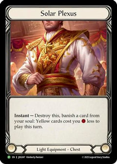 Solar Plexus - JDG047 (JDG047) [Flesh and Blood: Promo Cards] Cold Foil - Deck Out Gaming