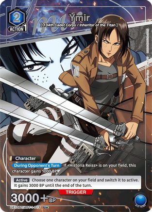 Ymir (013) (U*) (UE10BT/AOT-1-013) [UE10BT: Attack on Titan] Foil - Deck Out Gaming