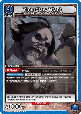 Ymir (Jaw Titan) (UE10BT/AOT-1-014) [UE10BT: Attack on Titan] Foil - Deck Out Gaming