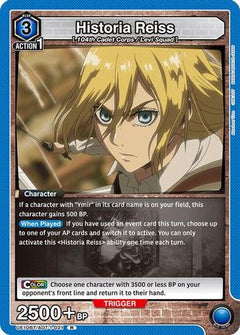 Historia Reiss (021) (UE10BT/AOT-1-021) [UE10BT: Attack on Titan] Foil - Deck Out Gaming
