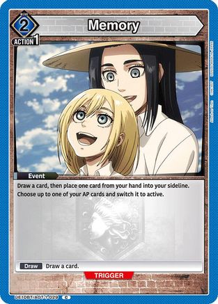 Memory (UE10BT/AOT-1-029) [UE10BT: Attack on Titan] - Deck Out Gaming