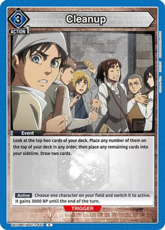 Cleanup (UE10BT/AOT-1-031) [UE10BT: Attack on Titan] - Deck Out Gaming