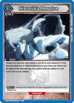 Historia's Resolve (UE10BT/AOT-1-033) [UE10BT: Attack on Titan] - Deck Out Gaming