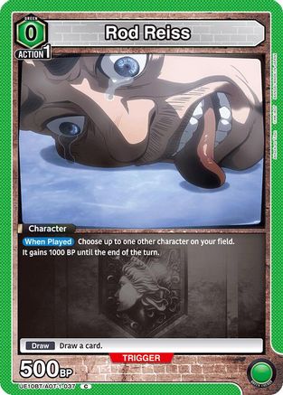 Rod Reiss (UE10BT/AOT-1-037) [UE10BT: Attack on Titan] - Deck Out Gaming
