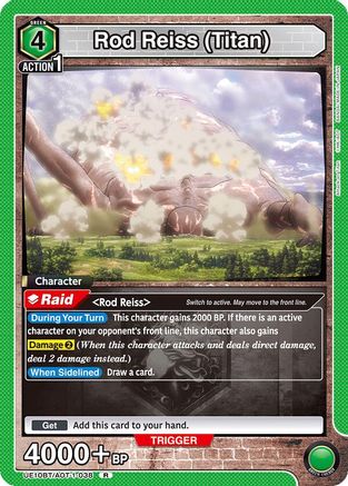 Rod Reiss (Titan) (UE10BT/AOT-1-038) [UE10BT: Attack on Titan] Foil - Deck Out Gaming