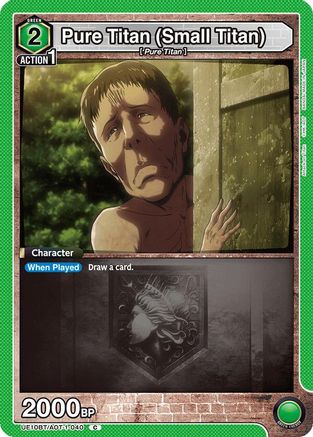 Pure Titan (Small Titan) (UE10BT/AOT-1-040) [UE10BT: Attack on Titan] - Deck Out Gaming