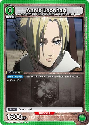 Annie Leonhart (050) (UE10BT/AOT-1-050) [UE10BT: Attack on Titan] - Deck Out Gaming