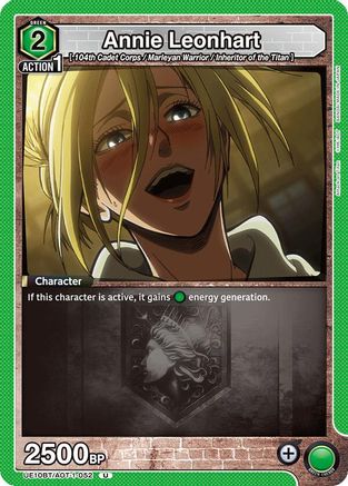 Annie Leonhart (052) (UE10BT/AOT-1-052) [UE10BT: Attack on Titan] - Deck Out Gaming