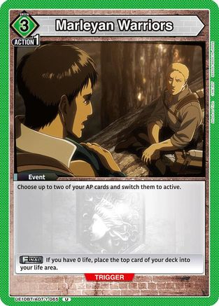 Marleyan Warriors (UE10BT/AOT-1-065) [UE10BT: Attack on Titan] - Deck Out Gaming
