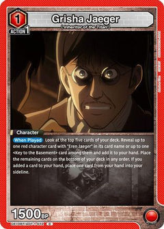Grisha Jaeger (UE10BT/AOT-1-072) [UE10BT: Attack on Titan] - Deck Out Gaming
