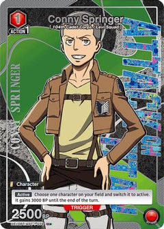Conny Springer (079) (U*) (UE10BT/AOT-1-079) [UE10BT: Attack on Titan] Foil - Deck Out Gaming