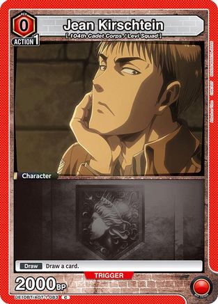 Jean Kirschtein (083) (UE10BT/AOT-1-083) [UE10BT: Attack on Titan] - Deck Out Gaming