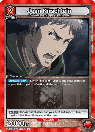 Jean Kirschtein (084) (UE10BT/AOT-1-084) [UE10BT: Attack on Titan] - Deck Out Gaming