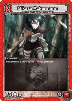 Mikasa Ackermann (087) (UE10BT/AOT-1-087) [UE10BT: Attack on Titan] - Deck Out Gaming