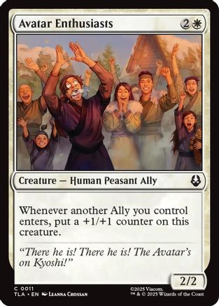 Avatar Enthusiasts (11) [Avatar: The Last Airbender] - Deck Out Gaming