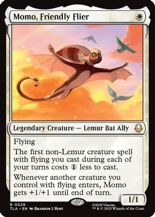 Momo, Friendly Flier (29) [Avatar: The Last Airbender] - Deck Out Gaming