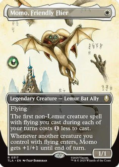 Momo, Friendly Flier (Borderless) (317) [Avatar: The Last Airbender] - Deck Out Gaming