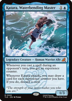 Katara, Waterbending Master (93) [Avatar: The Last Airbender: Eternal-Legal] foil - Deck Out Gaming